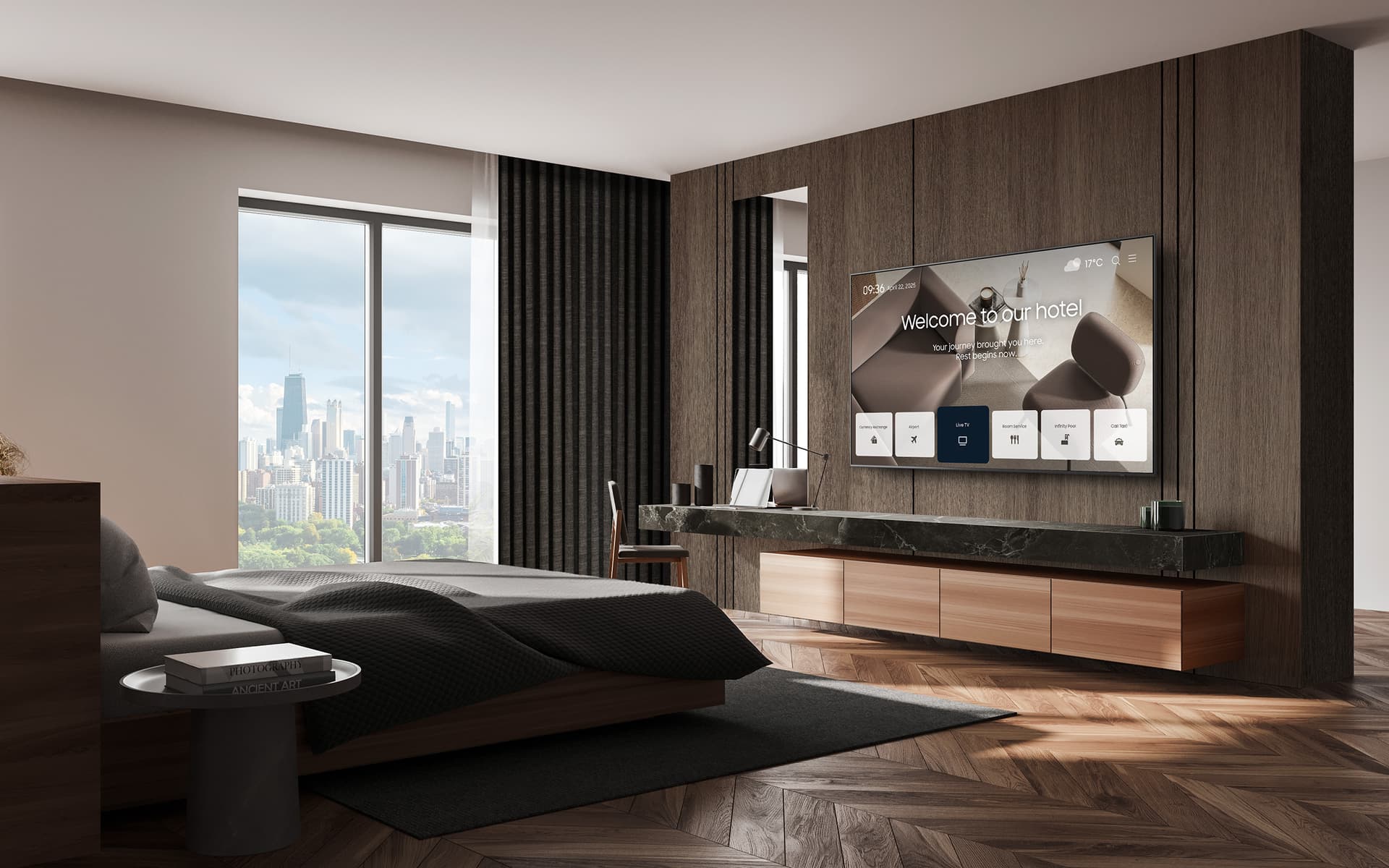 Samsung Crystal UHD Hotel TV (HU8000F) — HU8000F Commercial TV