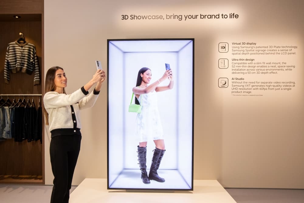 Samsung Spatial Signage (SMHX) — SMHX Digital Signage