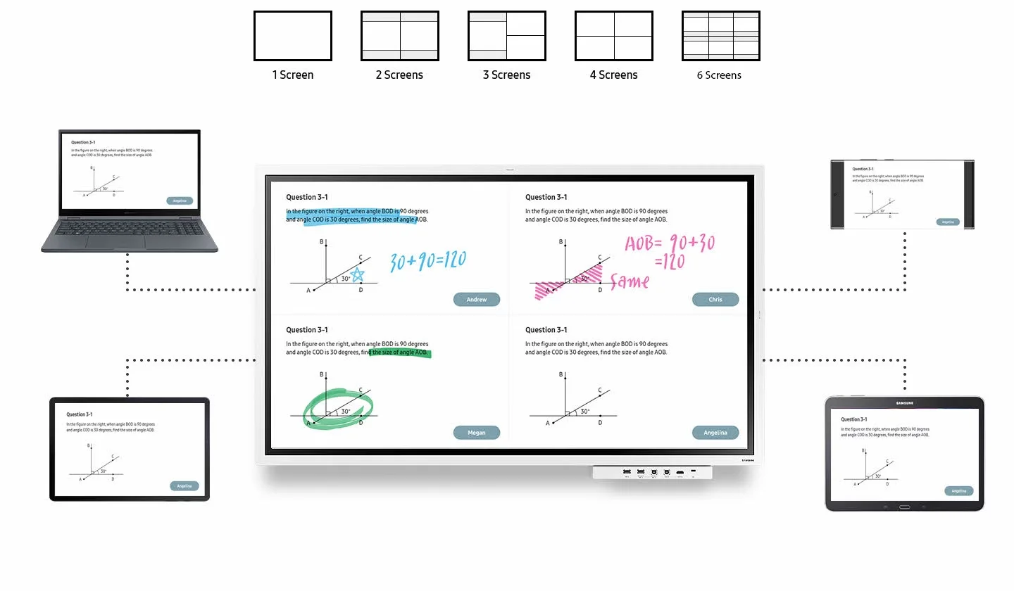 Samsung Interactive Display Flip Pro WM85B