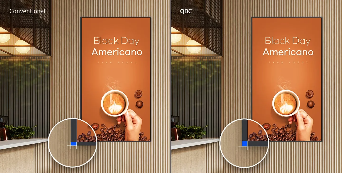 Samsung Signage Display QBC Series