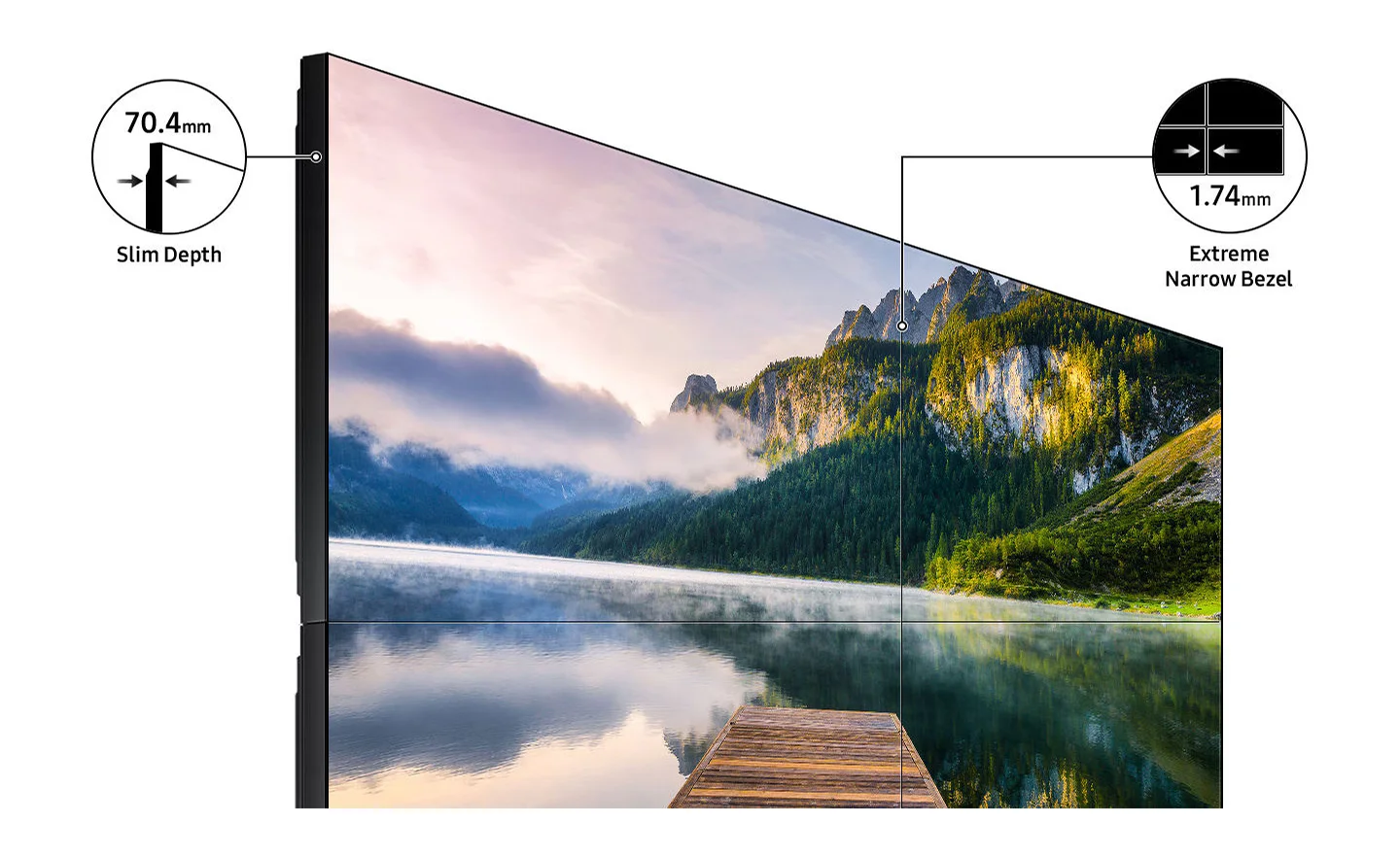 Samsung 55 Inch Video Wall Display VMC E Series