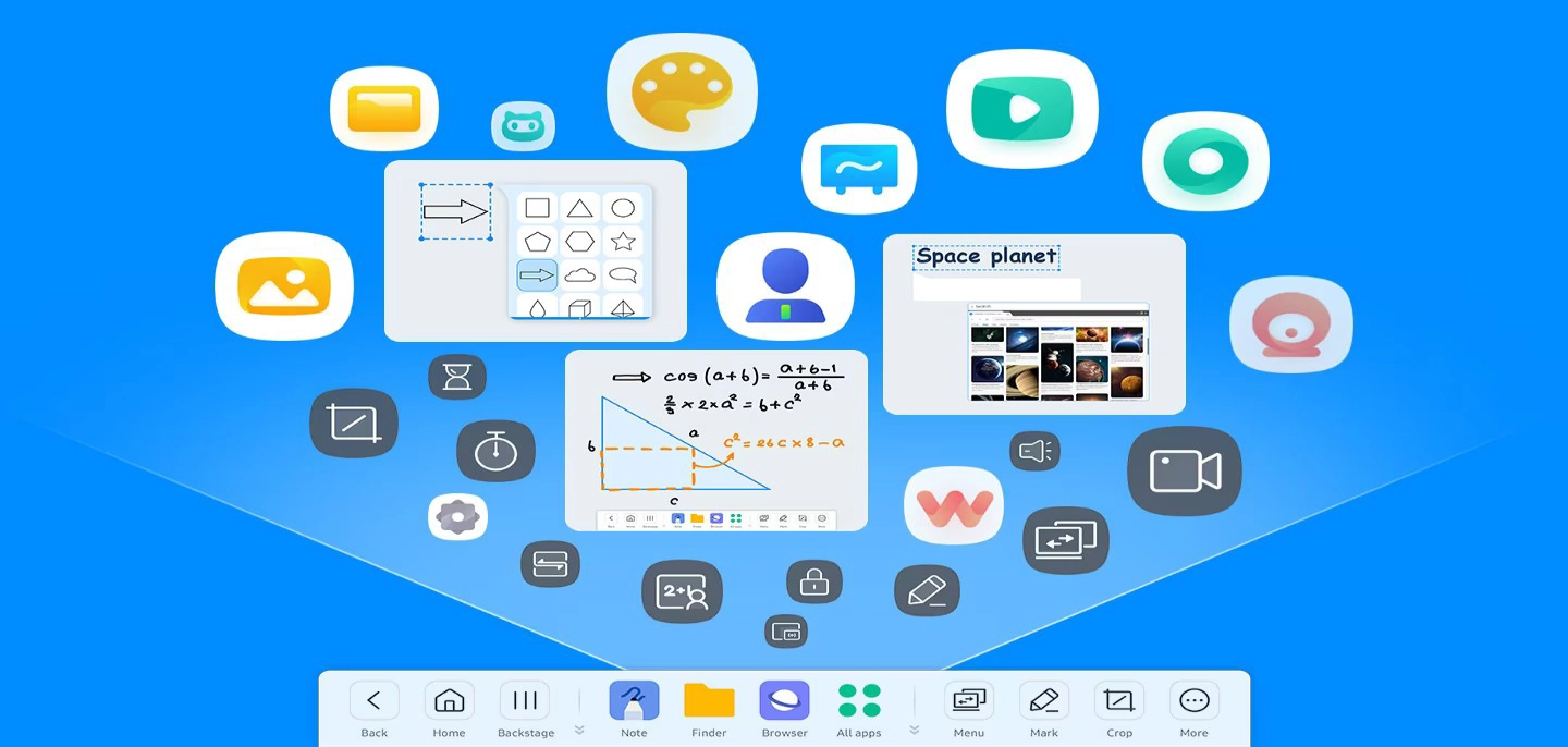 Samsung Interactive  Display Flip Android